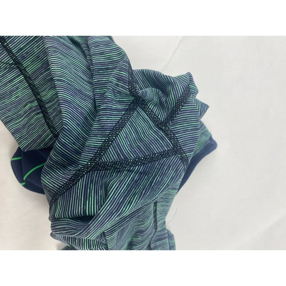 Lululemon Leggings Women's Size 8* Can't Stop Crop Blue Green